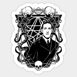 H. P. Lovecraft Sticker